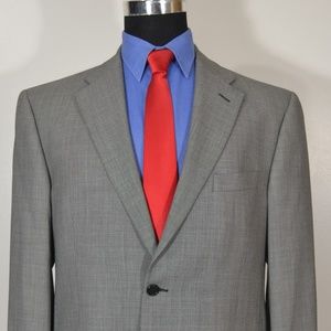Chiavari 44R Sport Coat Blazer Suit Jacket Gray